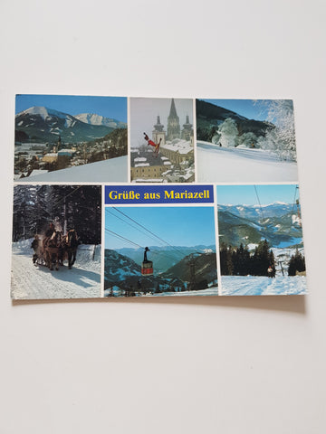 AK Grüße aus Mariazell.