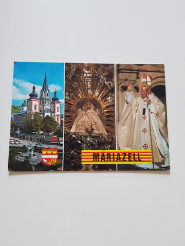 AK Mariazell. Papst Johannes Paul II.