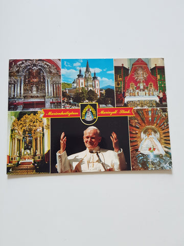 AK Mariazell. Papst Johannes Paul II.