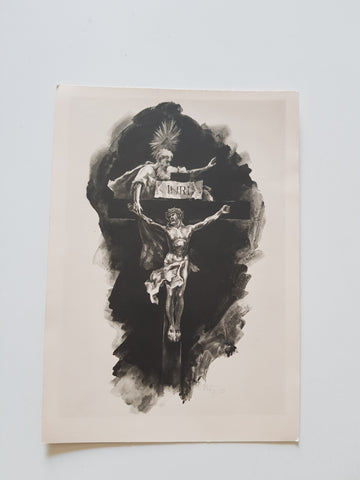 AK Mariazell. Hochaltar (Nach einem Aquarell von D. Wild.