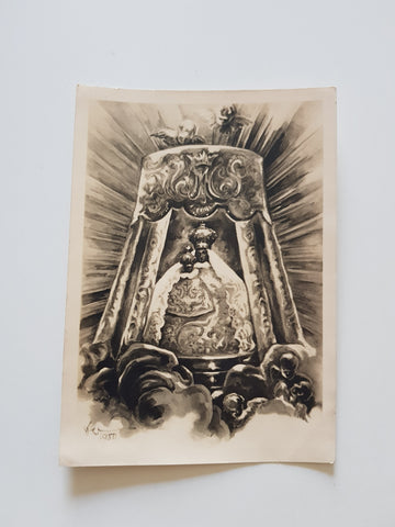 AK Mariazell. Gnadenbild. (Nach einem Aquarell von D. Wild)