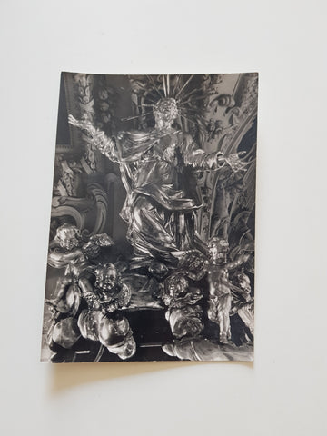 AK Mariazell. Hl. Josef v. L. Mattielli auf der Gnadenkapelle.