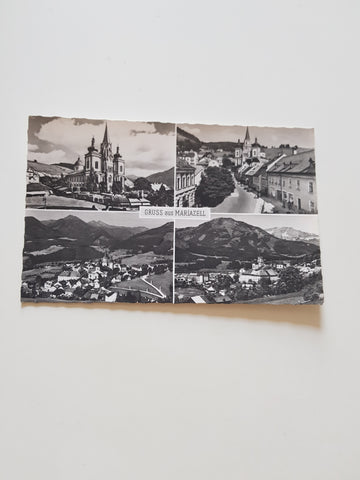 AK Gruss aus Mariazell. (1962)