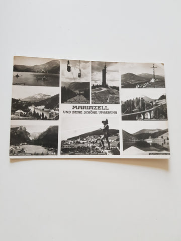AK Mariazell und seine schöne Umgebung.