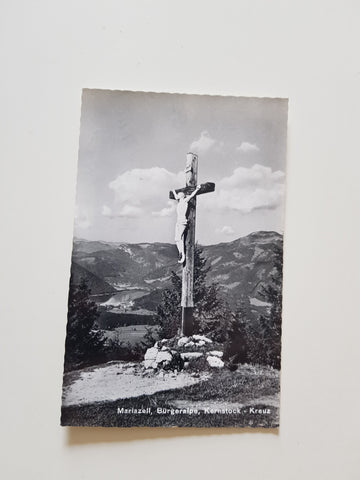 AK Mariazell. Bürgeralpe, Kernstock-Kreuz.