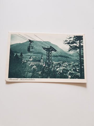 AK Mariazell. Seilschwebebahn.
