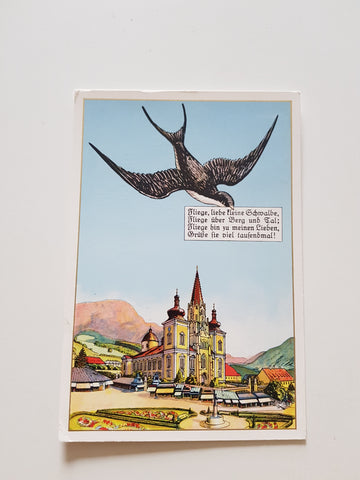 AK Gruß aus Mariazell.