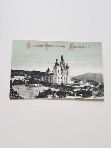 AK An schön' Gruass von Mariazell.