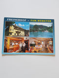AK Frein an der Mürz. Gasthof Freinerhof. Familie Webster.