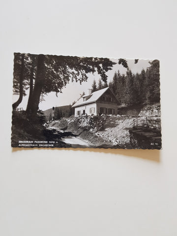 AK Zellerain Passhöhe Almgasthaus Engleitner.