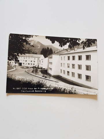 AK ÖGB Steinhaus am Semmering. Haus der Privatangestellten.