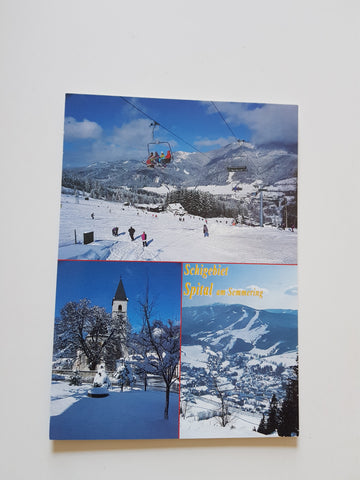 AK Schigebiet Spital am Semmering.