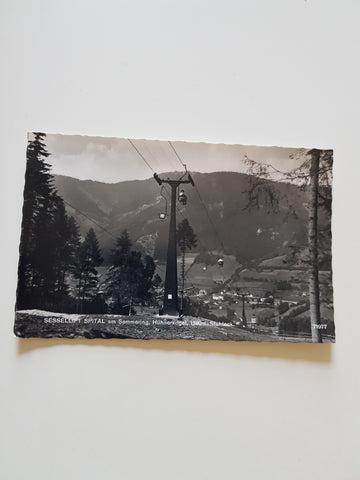 AK Sessellift Spital am Semmering, Hühnerkogel - Stuhleck. (1962)