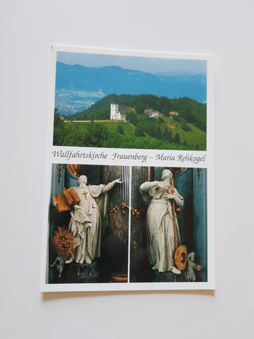 AK Wallfahrtskirche Frauenberg - Maria Rehkogel.