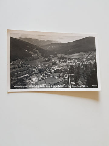 AK Mürzzuschlag. Berg- und Schilift auf den Ganzstein.