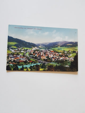 AK Mürzzuschlag mit Stuhleck.