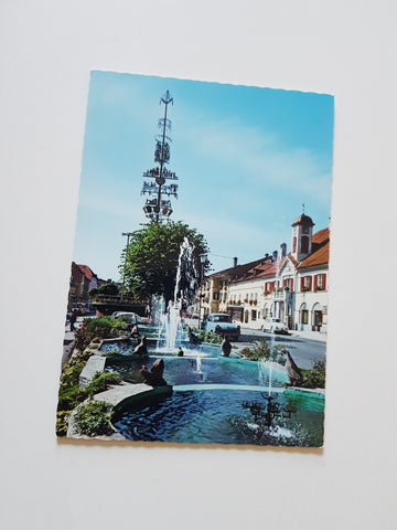AK Kindberger Wasserspiele.