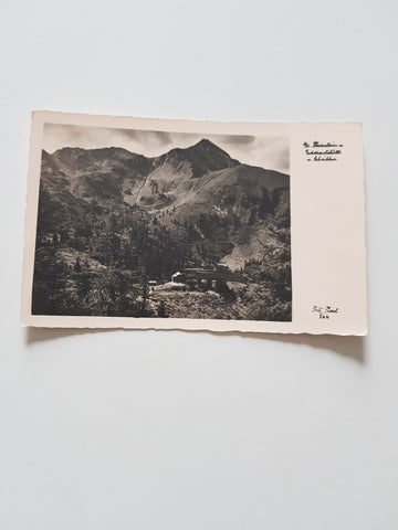 AK Gr. Bösenstein m. Edelrautehütte u. Scheiblsee.