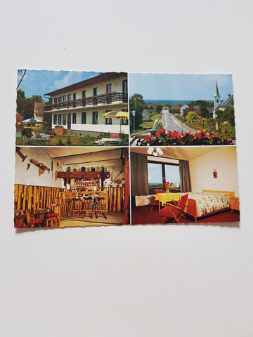 AK Wolfau. Hotelpension und Gasthof A. u. J. Moser.