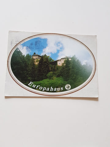 AK Neumarkt. Europahaus. Burg Forchtenstein.