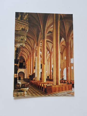 AK Stiftskirche St. Lambrecht. Innenansicht nach Westen.