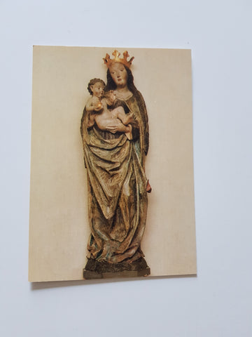 AK Wildbad Einöd. Kurhaus der Deutschen-Ordensschwestern. Madonna in Hauskapelle.