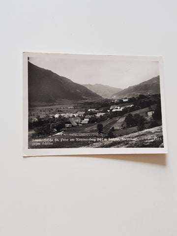 AK St. Peter am Kammersberg gegen Schöder. (1940)