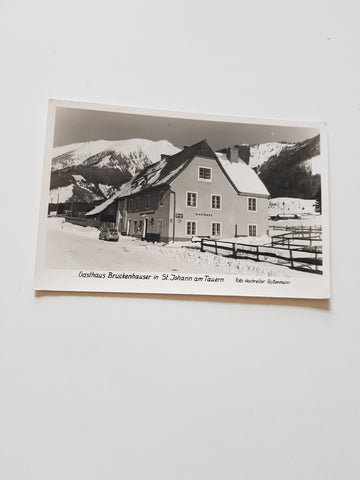 AK St. Johann am Tauern. Gasthaus Bruckenhauser.