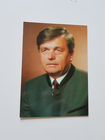 Wahlwerbekarte Bürgermeister Johann Lammer.