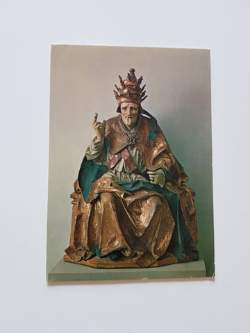 AK Gotik in der Steiermark. Sogenannter Bauernpapst. Steirisch.
