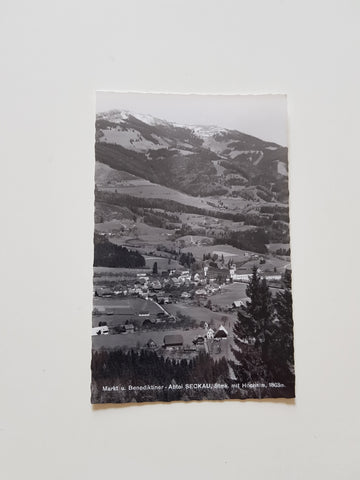 AK Markt u. Benediktiner-Abtei Seckau. (1966)