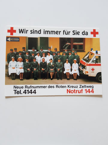 Karte Zeltweg Rotes Kreuz.
