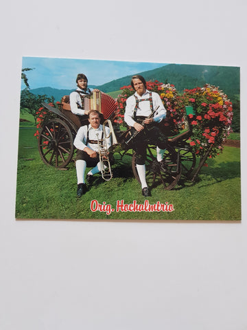AK Original Hochalmtrio. Leitung Johann Prettner. Zeltweg.