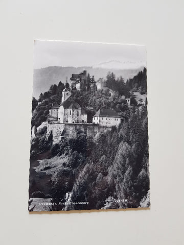 AK Unzmarkt, Ruine Frauenburg.