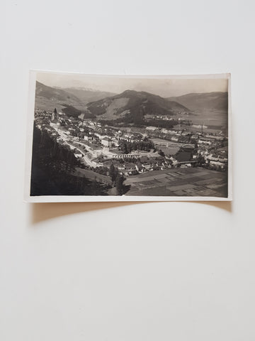 AK Judenburg mit der neuen Brücke & Straße.