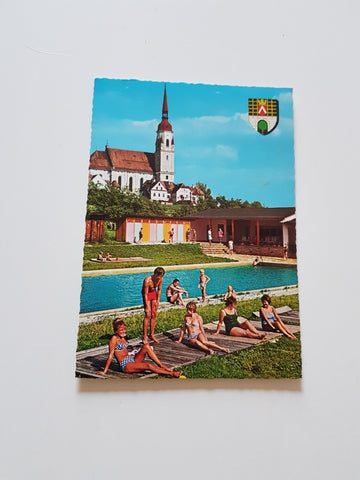 AK Pischelsdorf. Freibad.