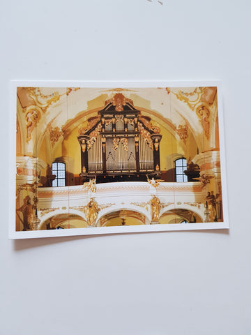 AK St. Veit am Vogau. Historische Orgel.