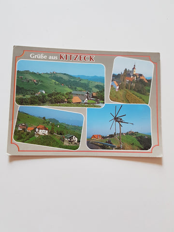 AK Grüße aus Kitzeck.