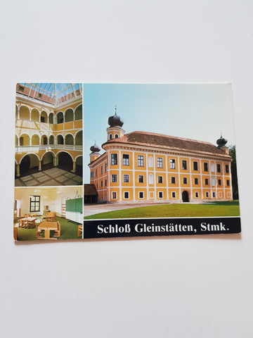 AK Schloß Gleinstätten.