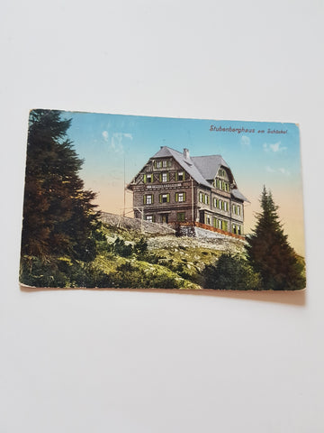 AK Stubenberghaus am Schöckel. (1913)