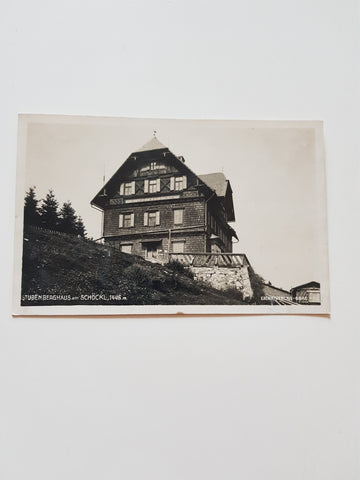 AK Stubenberghaus am Schöckel. (1930)