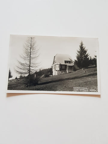 AK Rannachhaus, Hohe Rannach. (1932)