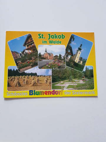 AK St. Jakob im Walde. Schönstes Blumendorf der Steiermark.