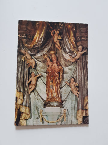 AK Stiftskirche Vorau. Gotische Madonna.