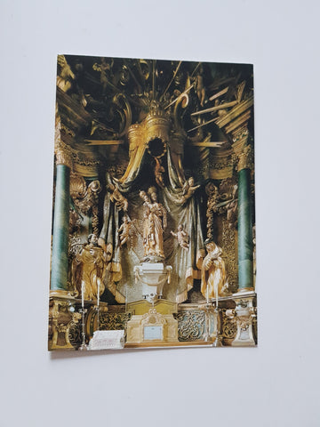 AK Chorherrenstift Vorau. Stiftskirche. Gotische Madonna.