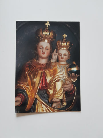 AK Wallfahrtskirche Maria Fieberbründl. St. Johann b. H. Gnadenstatue.