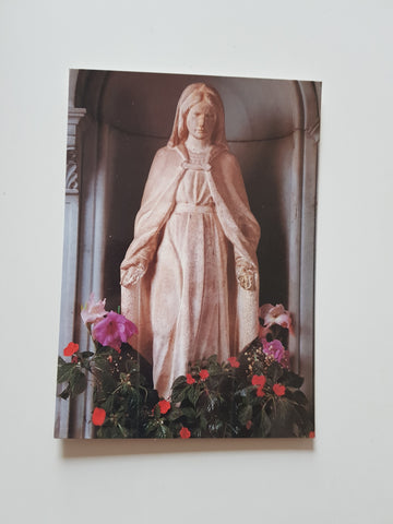 AK Wallfahrtskirche Maria Fieberbründl. St. Johann b. H. Bründlstatue.