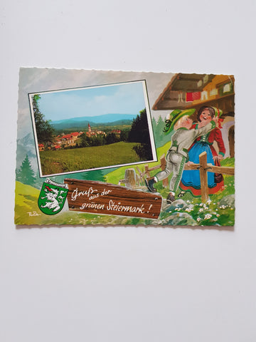 AK Wenigzell. Gruß aus der grünen Steiermark.