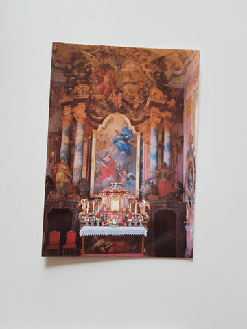 AK Festenburg. Katharinenkirche von J. C. Hackhofer.