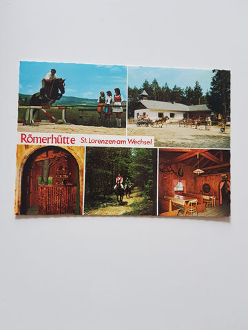 AK St. Lorenzen am Wechsel. Römerhütte.
